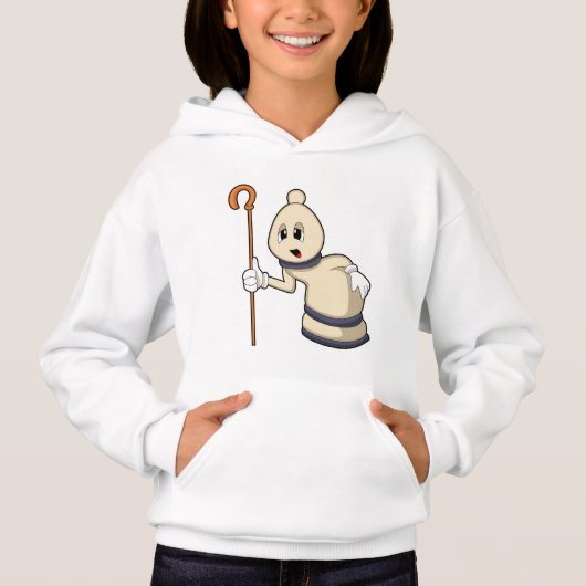 Schachspiel Bischof von Schach Hoodie (Vorderseite)