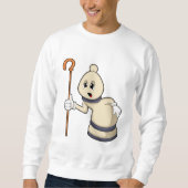 Schachspiel Bischof von Schach Sweatshirt (Vorderseite)