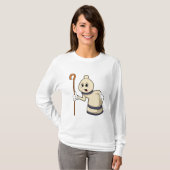 Schachspiel Bischof von Schach T-Shirt (Vorne ganz)