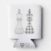 Schachspiel Dosenkühler (Rückseite)