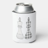 Schachspiel Dosenkühler (Kanne Rückseite)