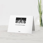 Schachspiel-Grußkarte Karte (Rückseite)