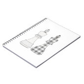 Schachspiel Notizblock (Linke Seite)