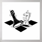 Schachspiel Poster (Vorne)