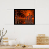 Schachspiel Poster (Küche)