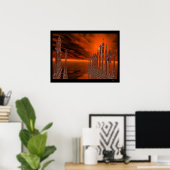 Schachspiel Poster (Heimbüro)