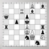 Schachspiel Poster 2 (Vorne)