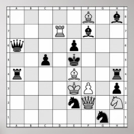 Schachspiel Poster 2