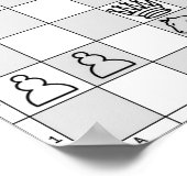 Schachspiel Poster Drei (Ecke)