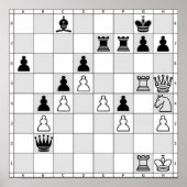 Schachspiel Poster Seven (Vorne)