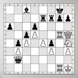 Schachspiel Poster Seven