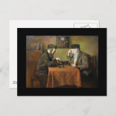 Schachspiel Postkarte (Vorne/Hinten)