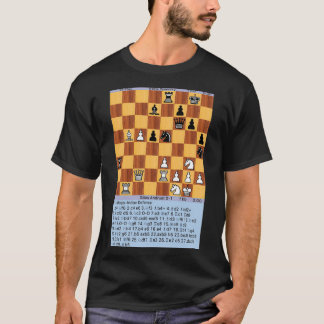 Schachspiel Schach Schachstück Schach Set Maste T-Shirt