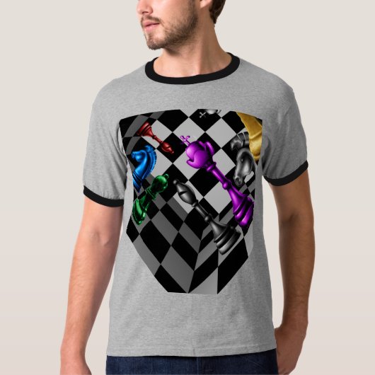 schachspiel T-Shirt (Vorderseite)