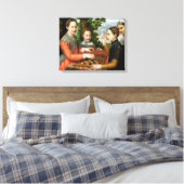 Schachspiel von Sofonisba Anguissola - Circa 1555 Leinwanddruck (Insitu (Schlafzimmer))