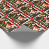 Schachspiel Weihnachtsgeschenk Geschenkpapier (Ecke)