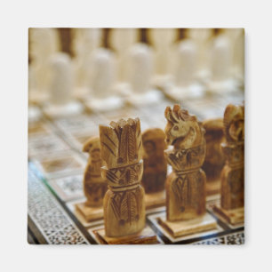 Schachspiel zum Verkauf, Khan el Khalili Bazaar, Magnet