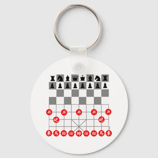 Schachspiele Schlüsselanhänger (Vorderseite)