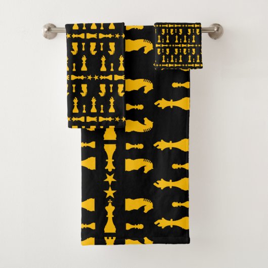 Schachspieler Badhandtuch Set (Insitu)