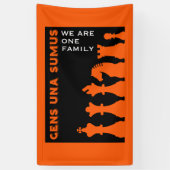 Schachspieler Banner (Vertikal)