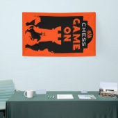 Schachspieler Banner (Messeveranstaltung)