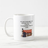 Schachspieler der Liebe I Kaffeetasse (Links)