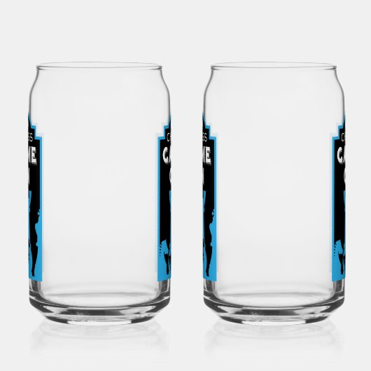 Schachspieler Dosenglas (Links)