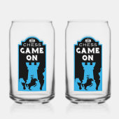 Schachspieler Dosenglas (Rückseite)