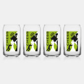 Schachspieler Dosenglas (Vorderseite)