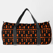 Schachspieler Duffle Bag (Rückseite)