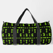 Schachspieler Duffle Bag (Rückseite)