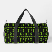 Schachspieler Duffle Bag (Rückseite)