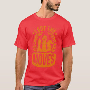 Schachspieler Geschenktafel Spiele Schach 4198 T-Shirt