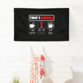 Schachspieler | Heute Zeitplan Kaffee Schach Banner (Insitu)