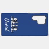 Schachspieler iPhone-Hülle Samsung Galaxy Hülle (Rückseite (Horizontal))