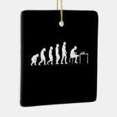 Schachspieler Keramikornament (Rechts)