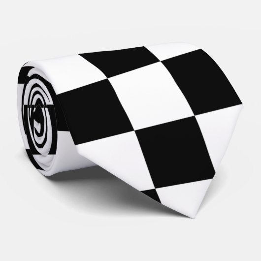 Schachspieler Krawatte (Gerollt)