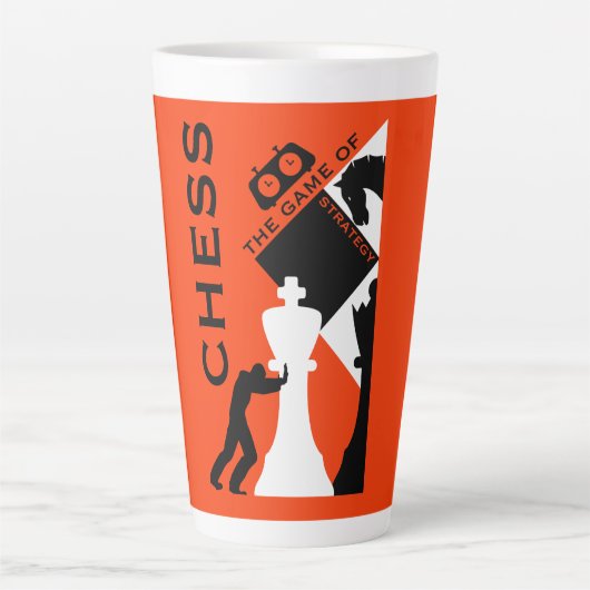 Schachspieler Milchtasse (Vorderseite)