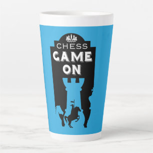 Schachspieler Milchtasse