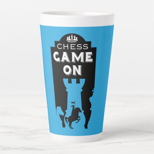 Schachspieler Milchtasse (Vorderseite)