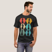 Schachspieler mit Schachfigur T-Shirt (Vorne ganz)