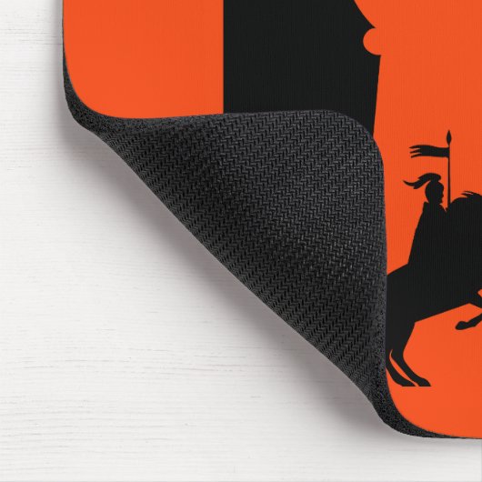 Schachspieler Mousepad (Ecke)