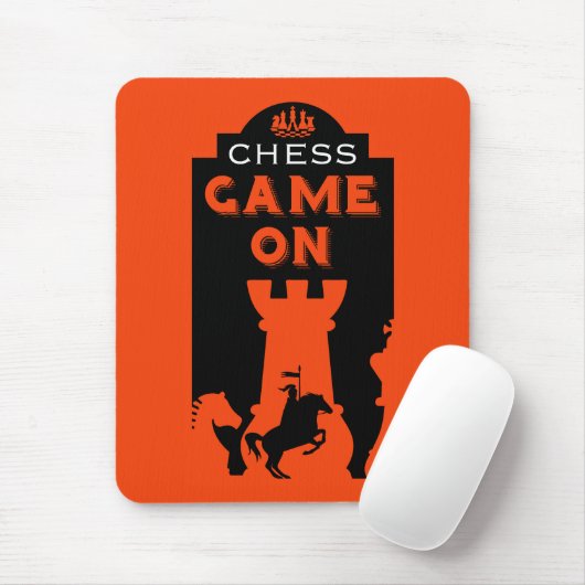 Schachspieler Mousepad (Mit Mouse)