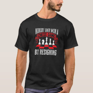Schachspieler Niemand hat je ein Schachspiel von r T-Shirt