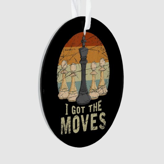 Schachspieler Ornament (Vorderseite)