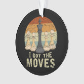 Schachspieler Ornament (Vorderseite)