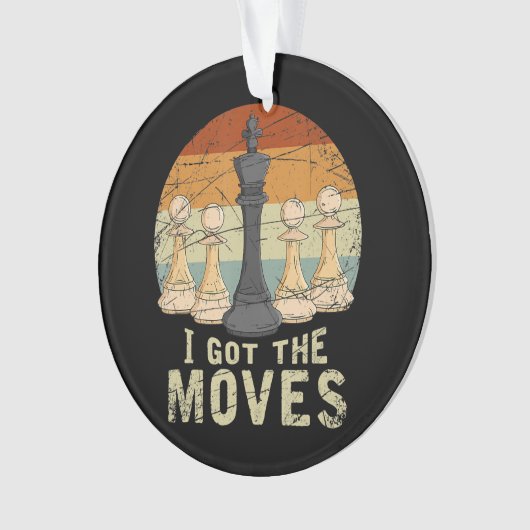 Schachspieler Ornament (Vorderseite)