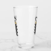 Schachspieler, Schachboard Glas (Links)
