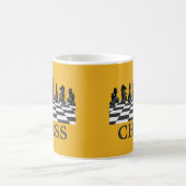 Schachspieler, Schachspiel Lover Kaffeetasse (Mittel)