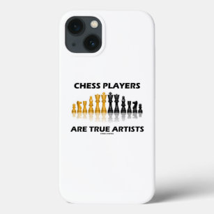 Schachspieler sind wahre Künstler, die Schach refl Case-Mate iPhone Hülle
